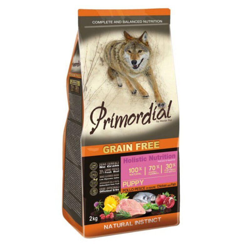 Primordial Puppy Grain Free Pescado pienso para cachorros