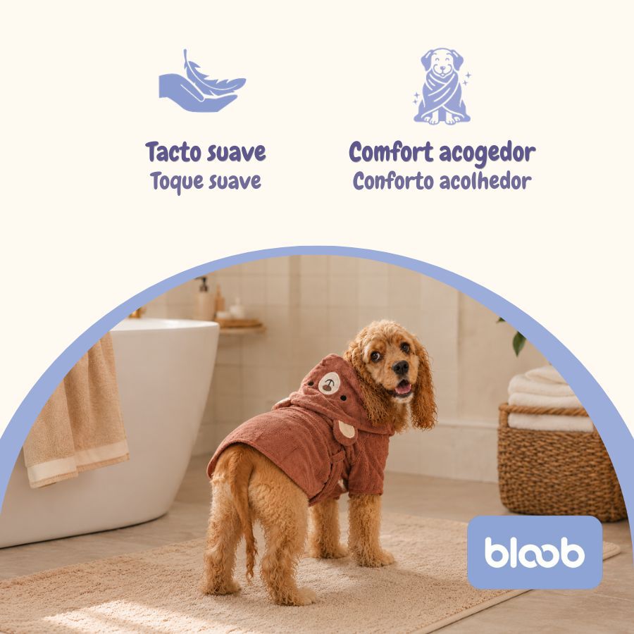 Bloob Albornoz Teddy para perros, , large Imagen numero 3