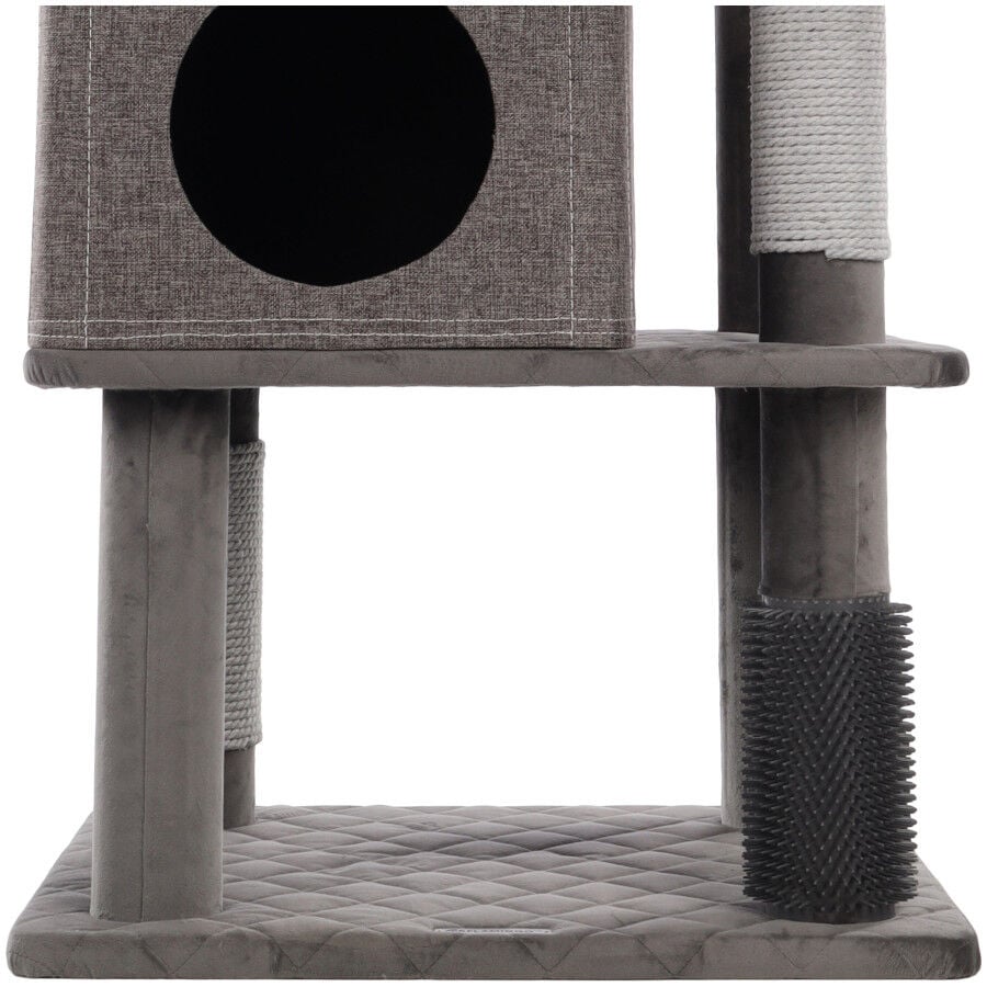 Flamingo Árbol Rascador Aurora Gris para gatos thumbnail