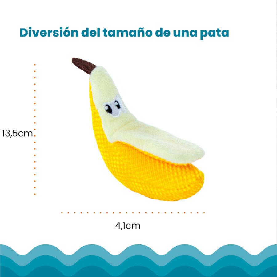 Catstages Dental Peluche Banana para gatos, , large Imagen numero 5