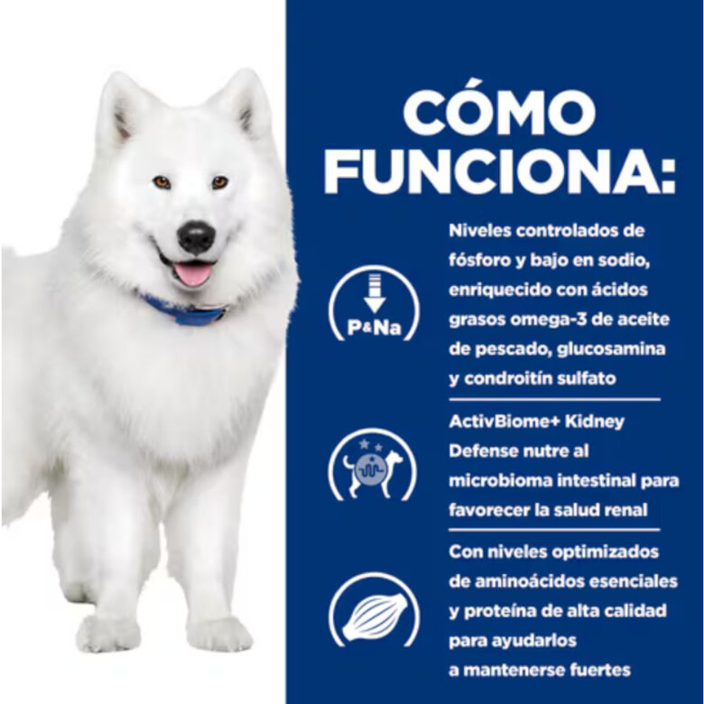 354 g Hill's Prescription Diet Kidney k/d +  Mobility j/d estofado pollo y verduras lata para perros,  Imagen numero 4 354 g Hill's Prescription Diet Kidney k/d +  Mobility j/d estofado pollo y verduras lata para perros, , large Imagen numero 4