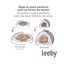 Leeby Cama Donut Antideslizante Estampado Comic Rosa para gatos, , large indicador imagen numero 7