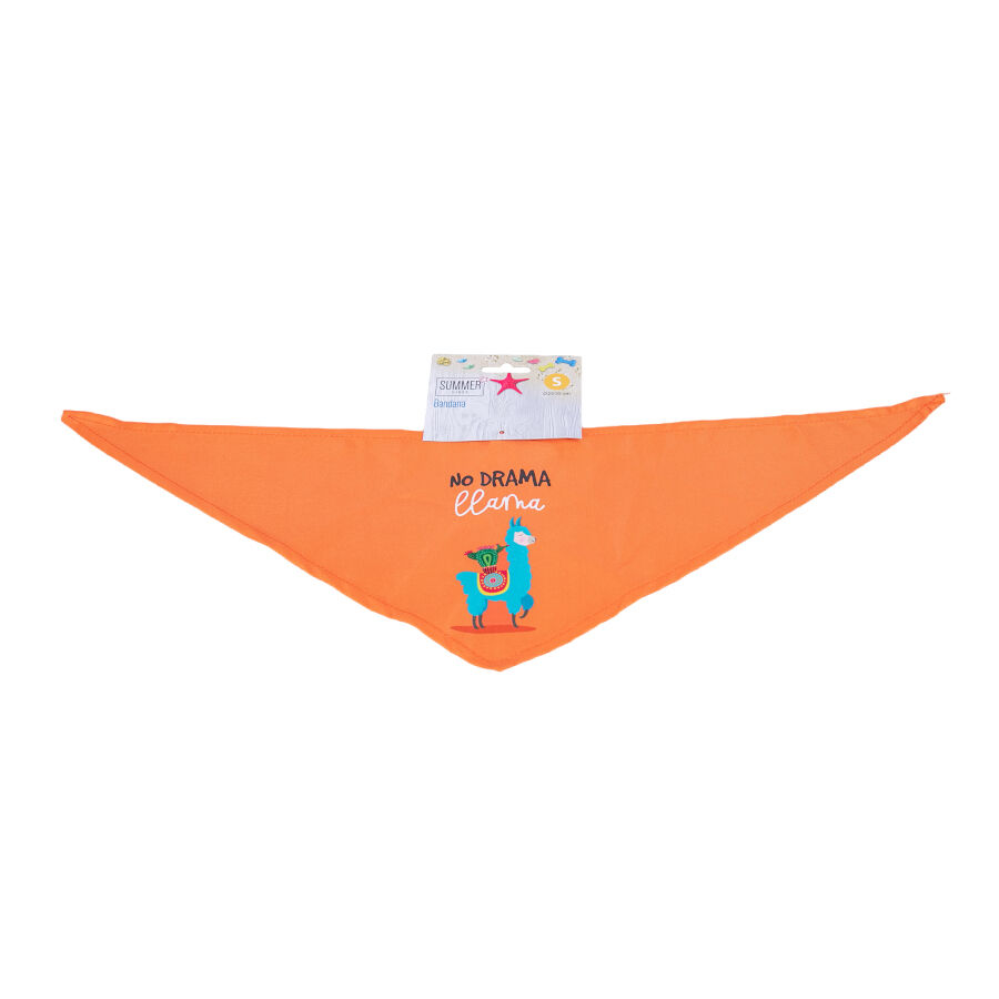 Summer Vibes Llama Bandana para perros, , large Imagen numero 1