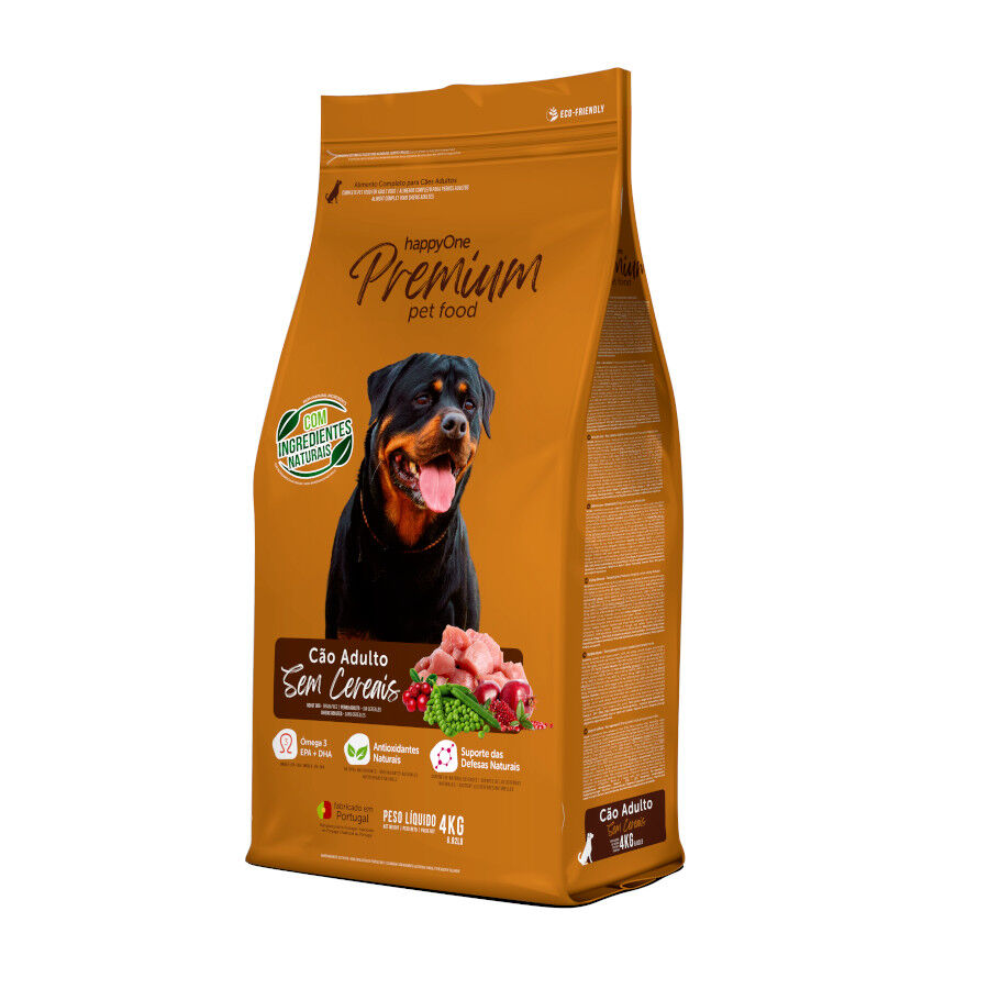 happyOne Premium Adult Grain Free de Pollo pienso para perros, , large Imagen numero 1