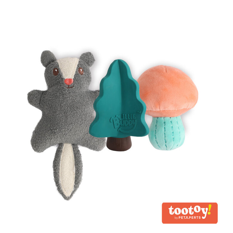 Tootoy! Puppy Woodland Set de juguetes para cachorros,  Imagen numero 1 Tootoy! Puppy Woodland Set de juguetes para cachorros, , large Imagen numero 1