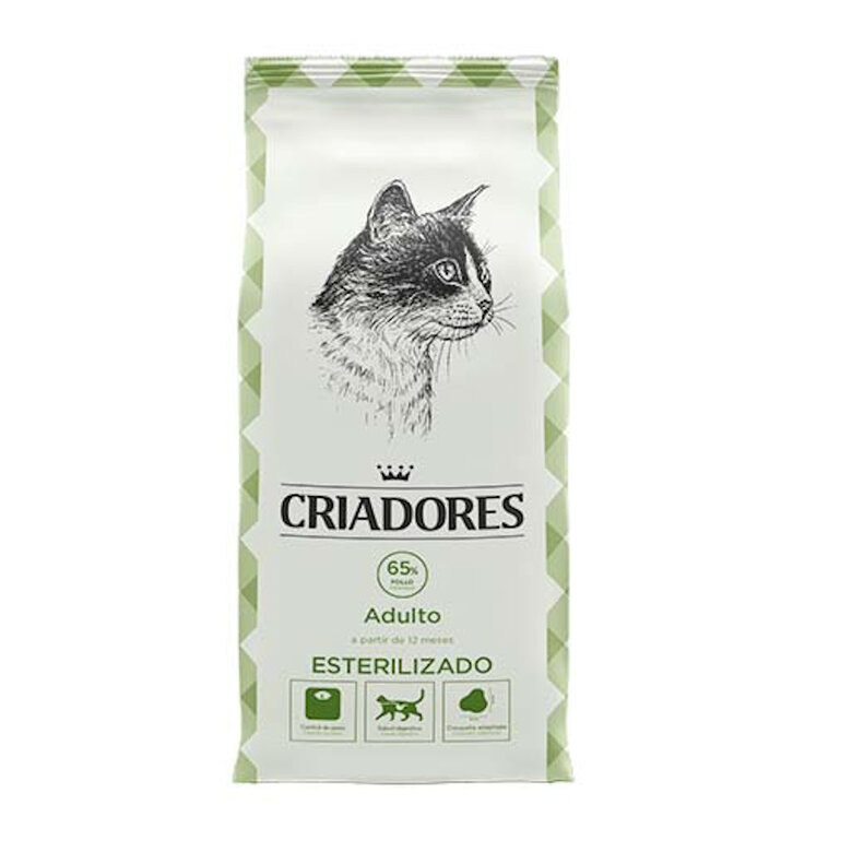 Transformador directorio plan de estudios Criadores Adulto Esterilizado Pollo pienso para gatos | Kiwoko