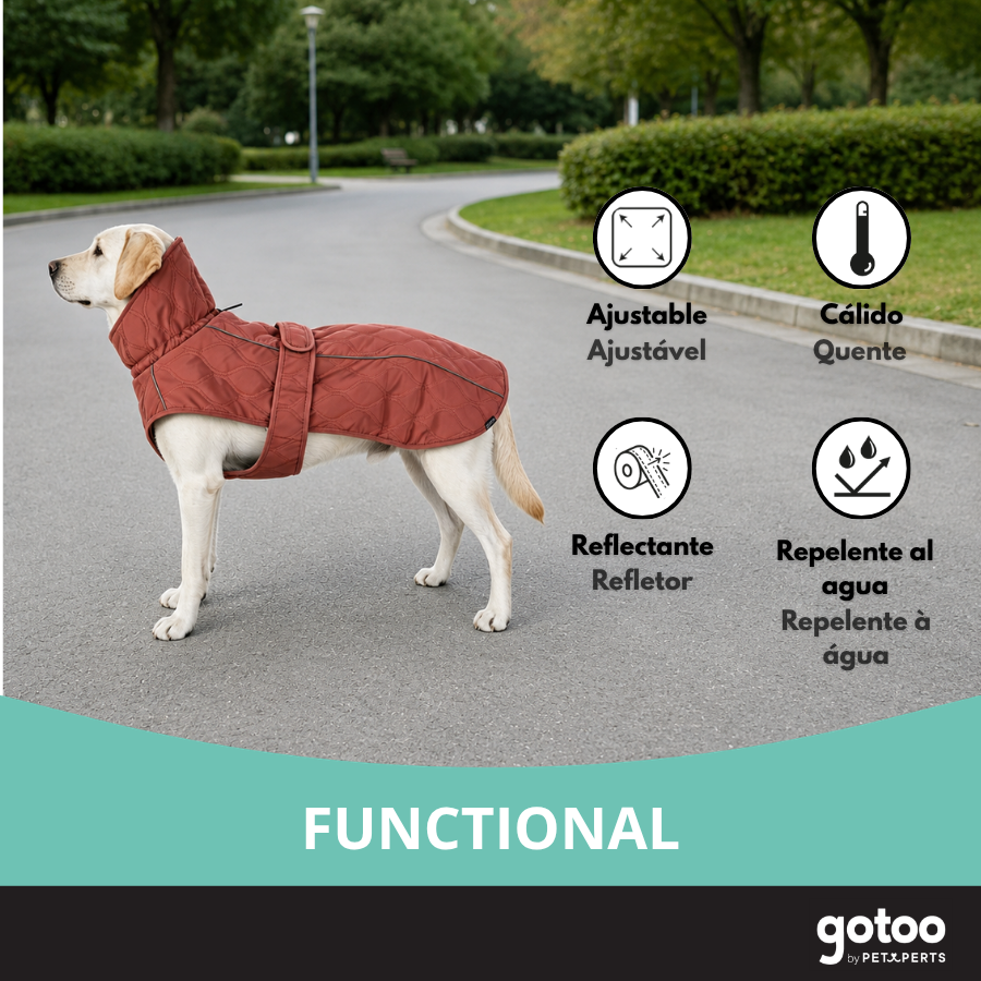 Gotoo Chaqueta Rosa para perros, , large Imagen numero 6