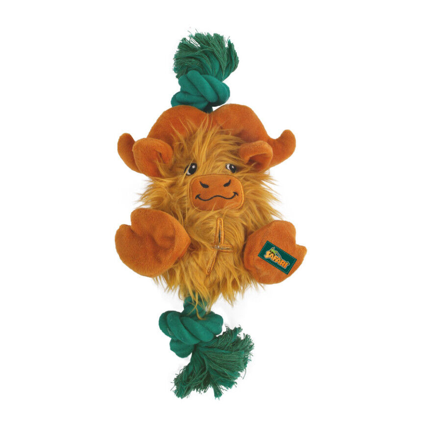 All For Paws Safari Big Foot Buffalo con Cuerda Juguete para perros , , large Imagen numero 2