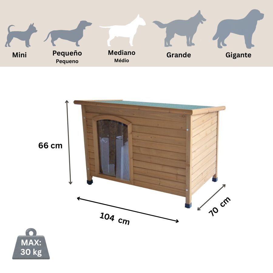 TK-Pet Tindaya Caseta con Puerta para Perros, , large Imagen numero 3
