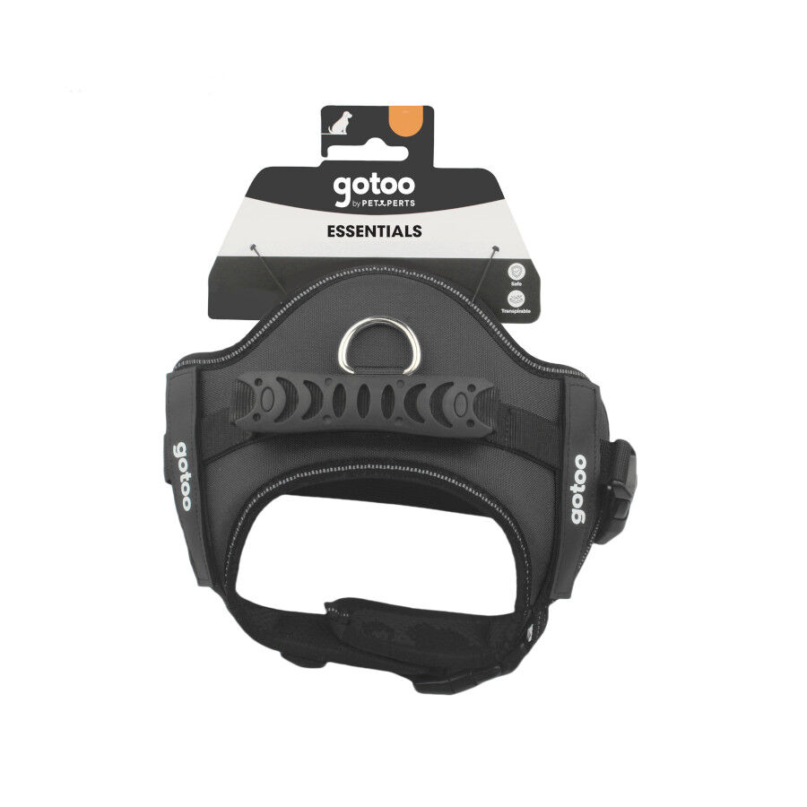 Gotoo Arn&eacute;s antitirones negro para perros, , large Imagen numero 7