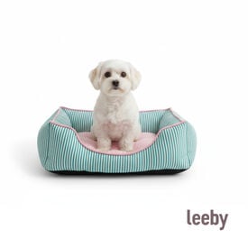 Leeby Cama Rayas Finas para perros