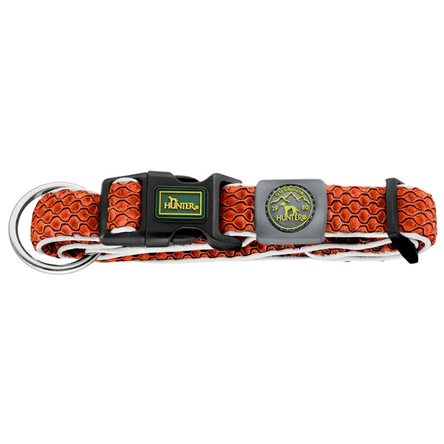 Hunter Hilo Vario Basic Collar naranja para perros thumbnail