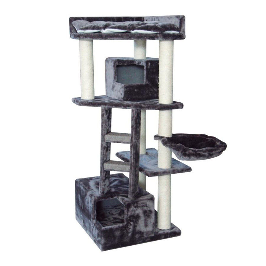 Nayeco Olimpo mueble rascador gris para gatos