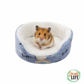 Small Life Cama con Estampado de Unicornio para peque&ntilde;o roedor