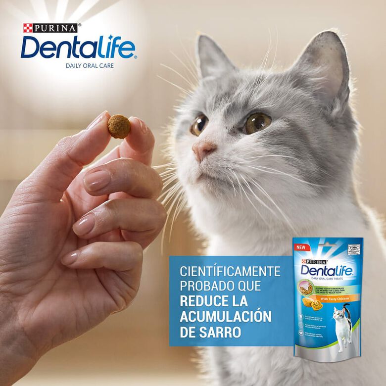 Dentalife Snack Dentales Pollo para gatos thumbnail