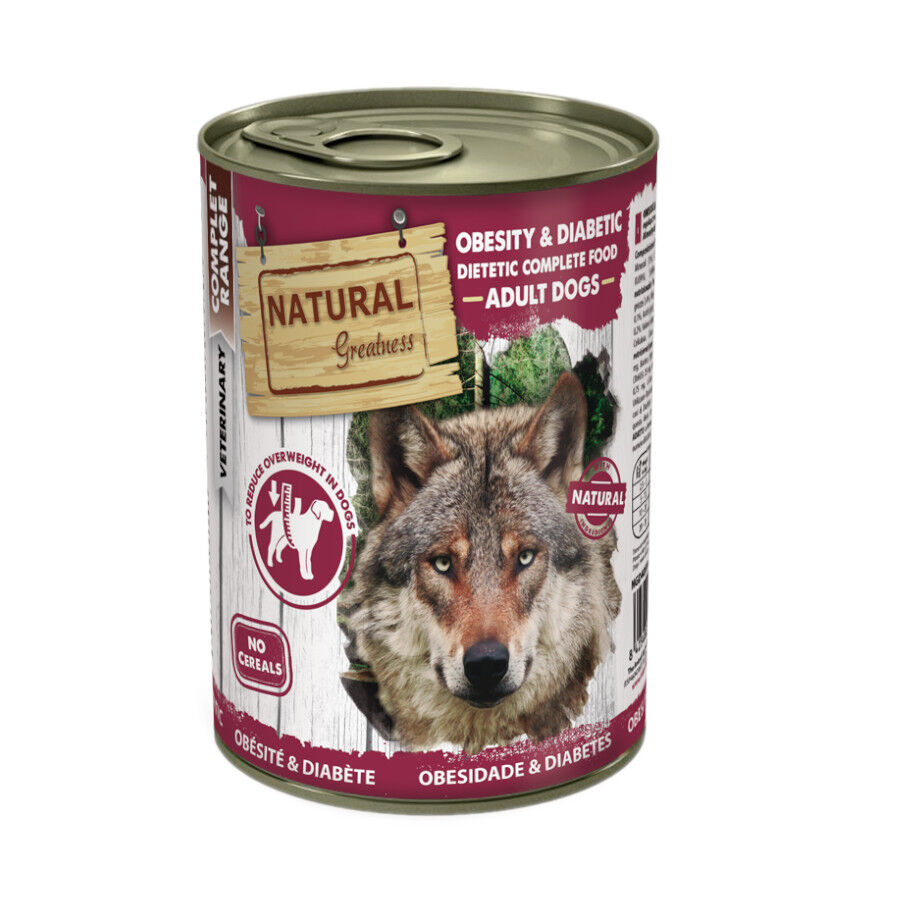 Natural Greatness Obesity & Diabetic Pollo Comida H&uacute;meda para perros, , large Imagen numero 1