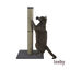 Leeby Gaston rascador de sisal gris con juguete para gatos, , large indicador imagen numero 2