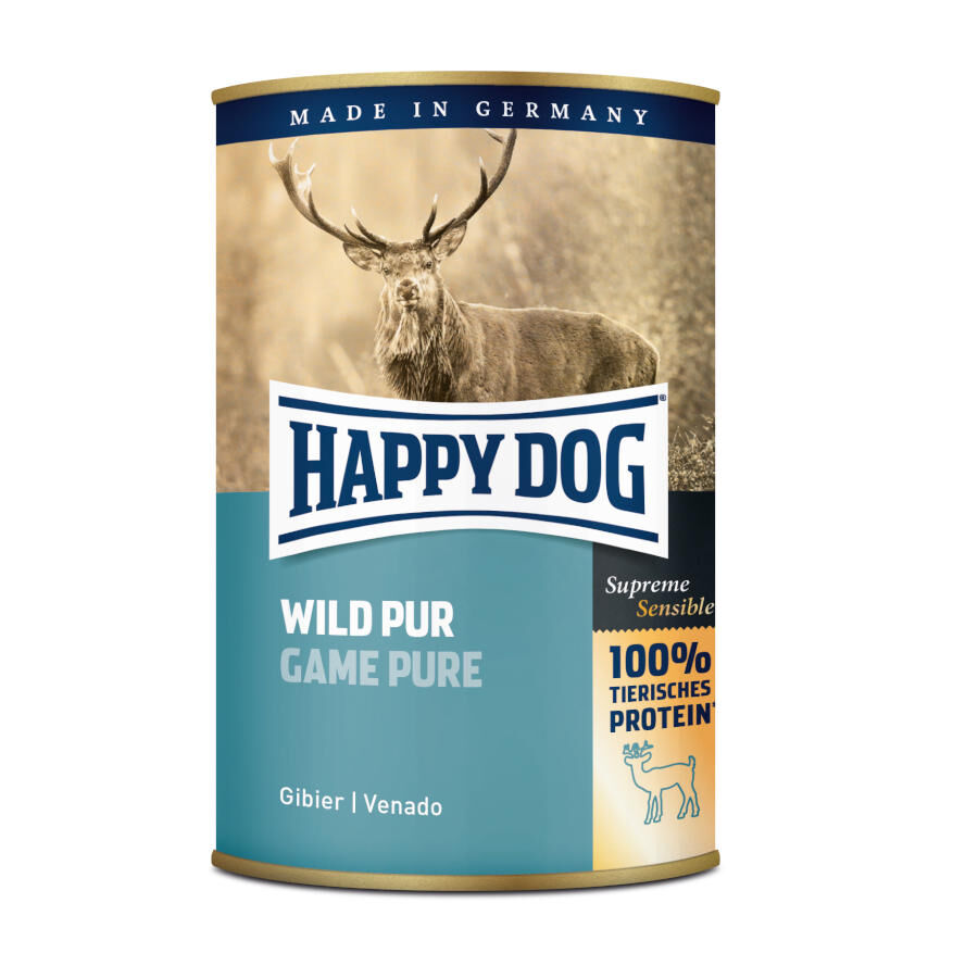 400 g Happy Dog Pure Venado en pat&eacute; lata, , large Imagen numero 2