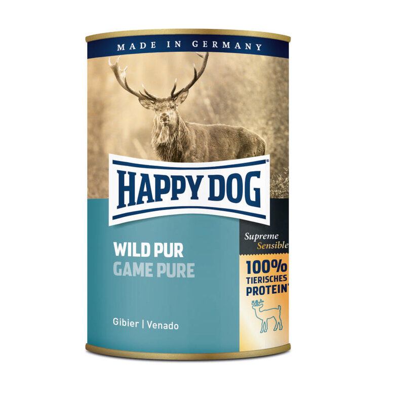 Happy Dog Pure Venado en paté lata , , large image number null