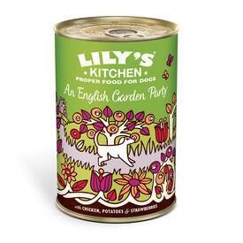 Lily's Kitchen pollo y fresas lata para perros