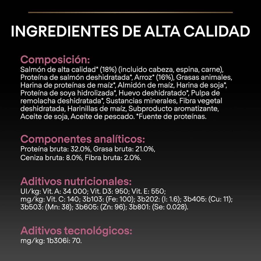3 kg Pro Plan Puppy Small y Mini Salm&oacute;n pienso para Perros Piel, , large Imagen numero 4