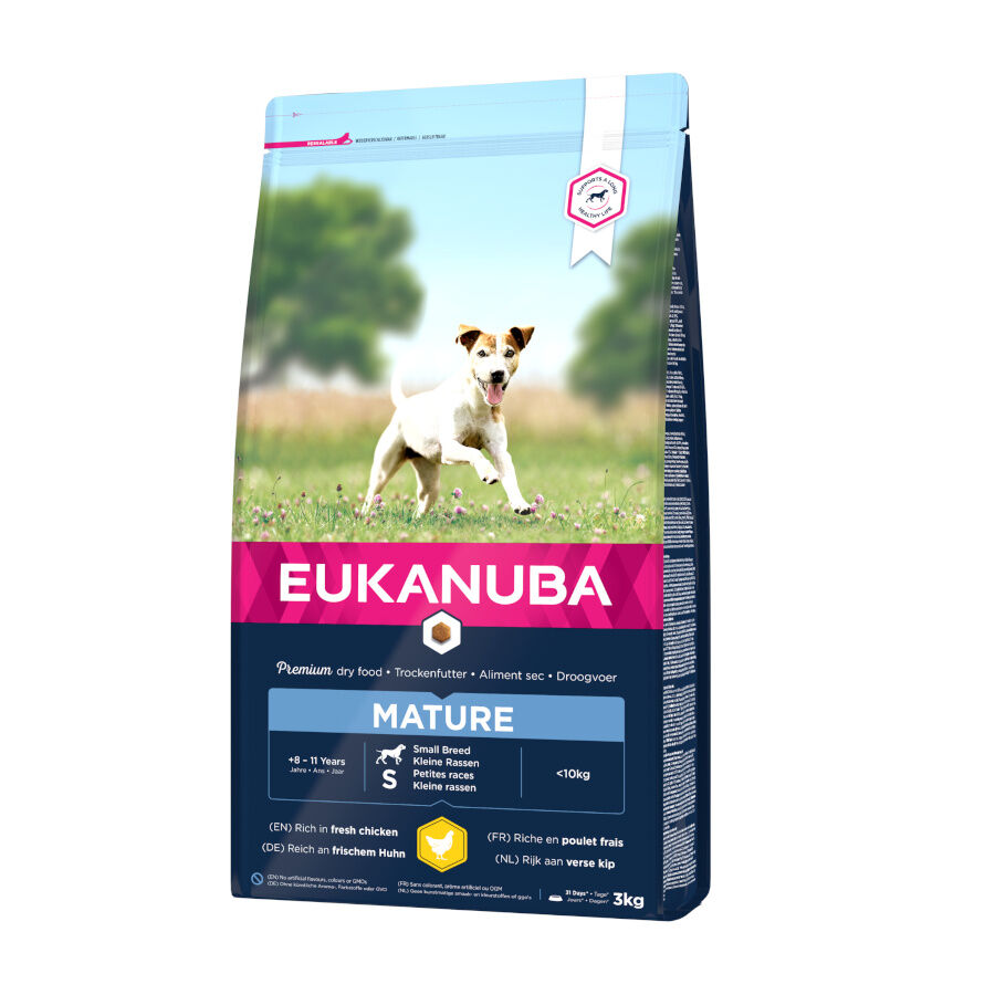 Eukanuba Mature&amp;Senior Small Pollo pienso para perros thumbnail