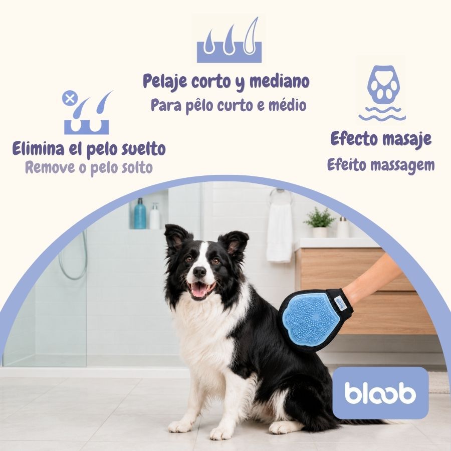 Bloob Guante de Cepillado para perros, , large Imagen numero 3