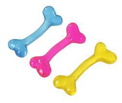 Flamingo hueso fun juguete para perros Imagen numero 1