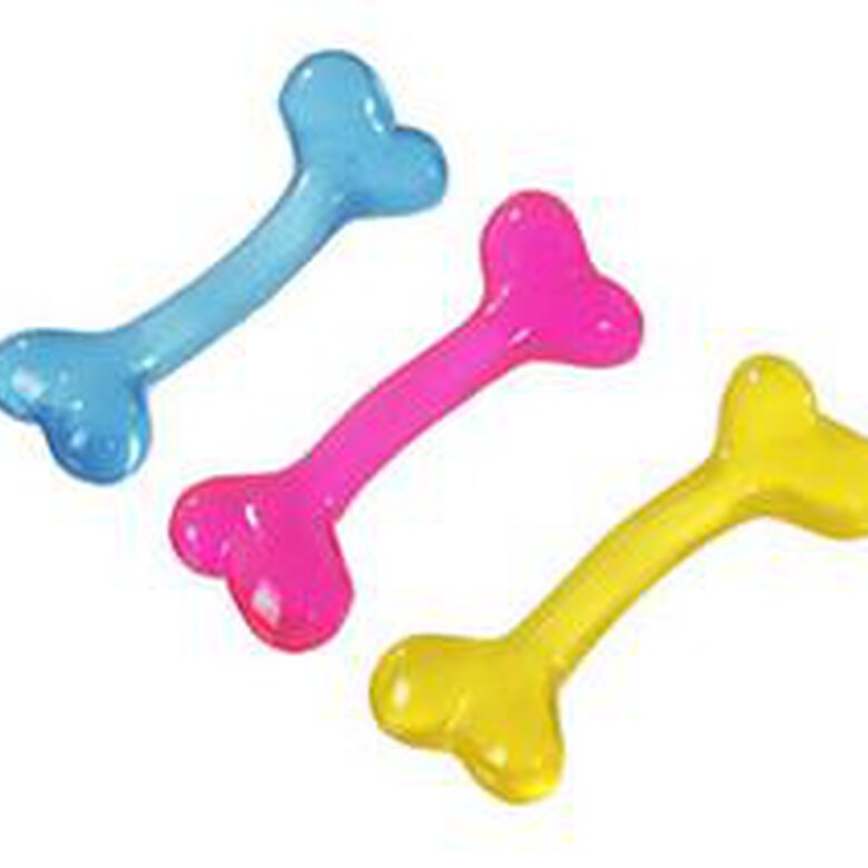 Flamingo hueso fun juguete para perros image number null