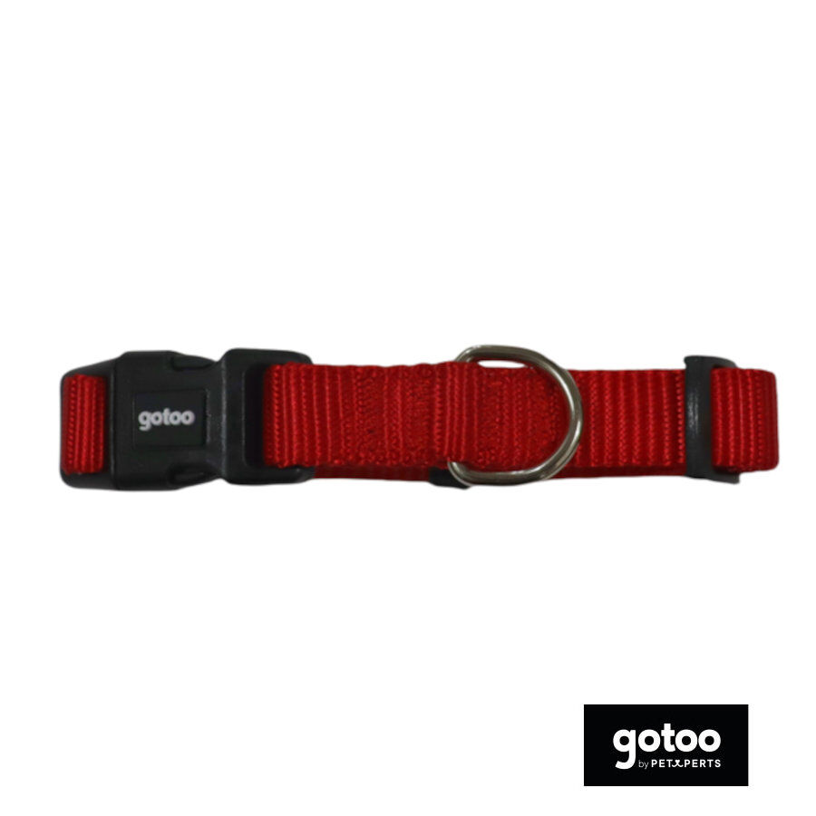 Gotoo Collar de nylon rojo para perros, , large Imagen numero 2