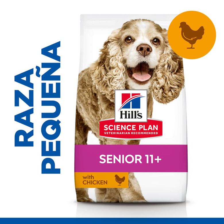 Hill&#039;s Science Plan Senior 11+ Small y Mini pollo pienso para perros thumbnail