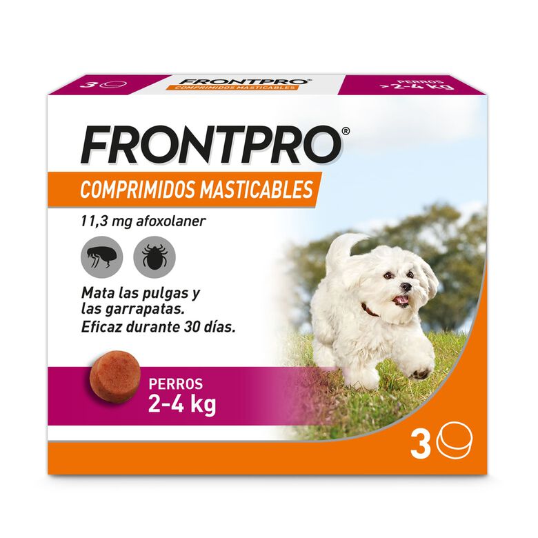 Frontpro Comprimidos Masticables Antiparasitario para perros thumbnail