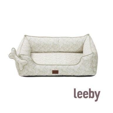 Leeby cama viscoelástica estampado botanic para perros