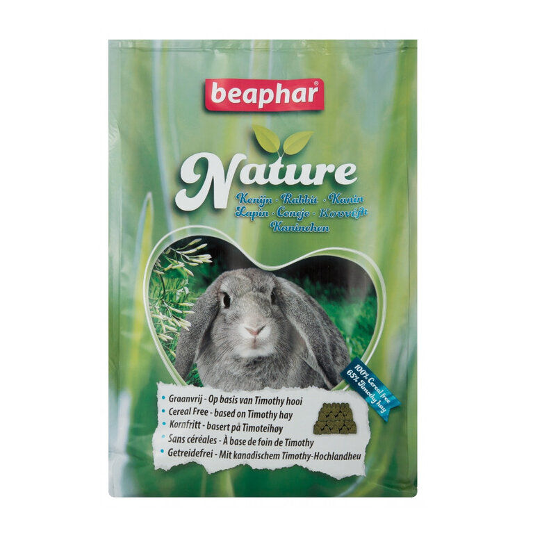 Beaphar Nature pienso sin cereales para conejos,  Imagen numero 1 Beaphar Nature pienso sin cereales para conejos, , large Imagen numero 1