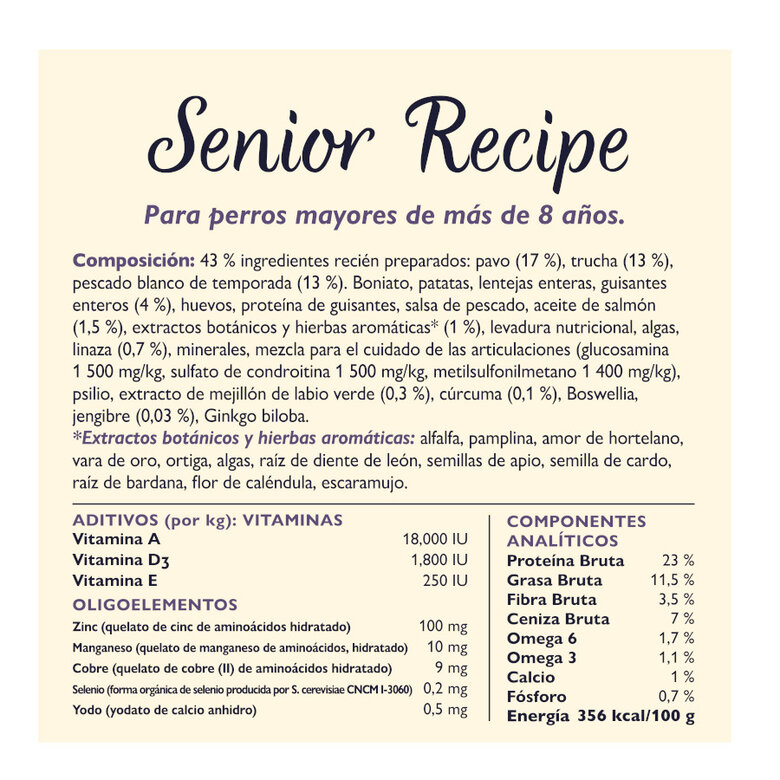 7 kg Lily's Kitchen Adult +8 Pavo y Trucha pienso para perros,  Imagen numero 4 7 kg Lily's Kitchen Adult +8 Pavo y Trucha pienso para perros, , large Imagen numero 4