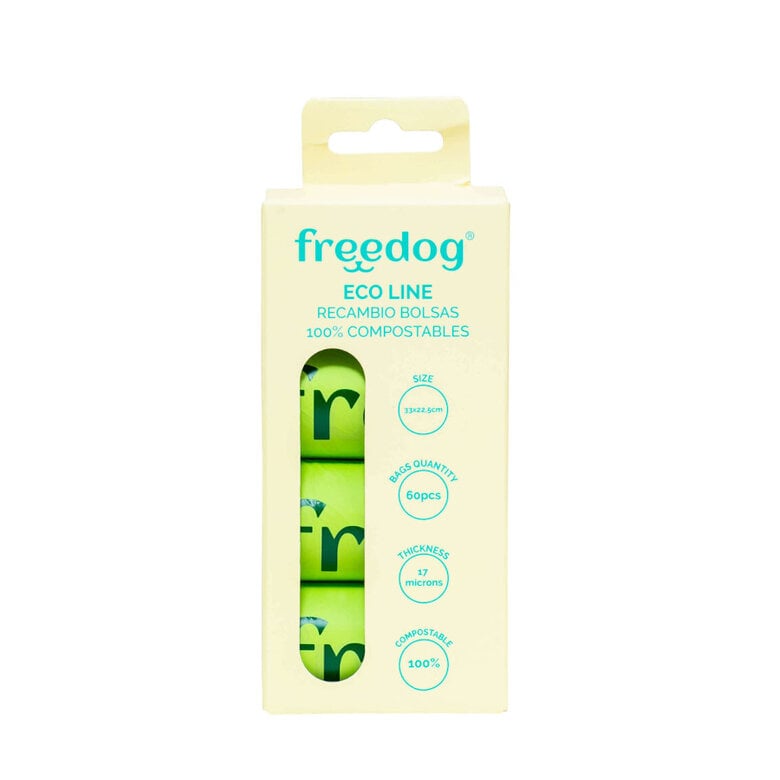 Freedog Eco Line Bolsas Higiénicas Compostables para perros,  Imagen numero 2 Freedog Eco Line Bolsas Higiénicas Compostables para perros, , large Imagen numero 2