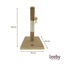 Leeby Mimi rascador de sisal y terciopelo con juguete para gatos, , large indicador imagen numero 4