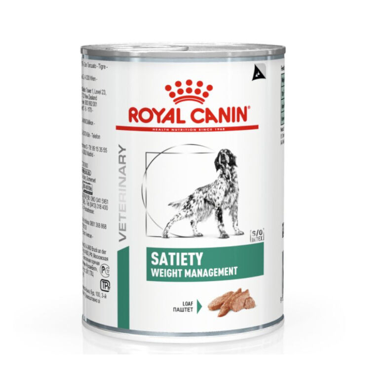 Royal Canin Veterinary Satiety Weight Management Paté lata para perros thumbnail