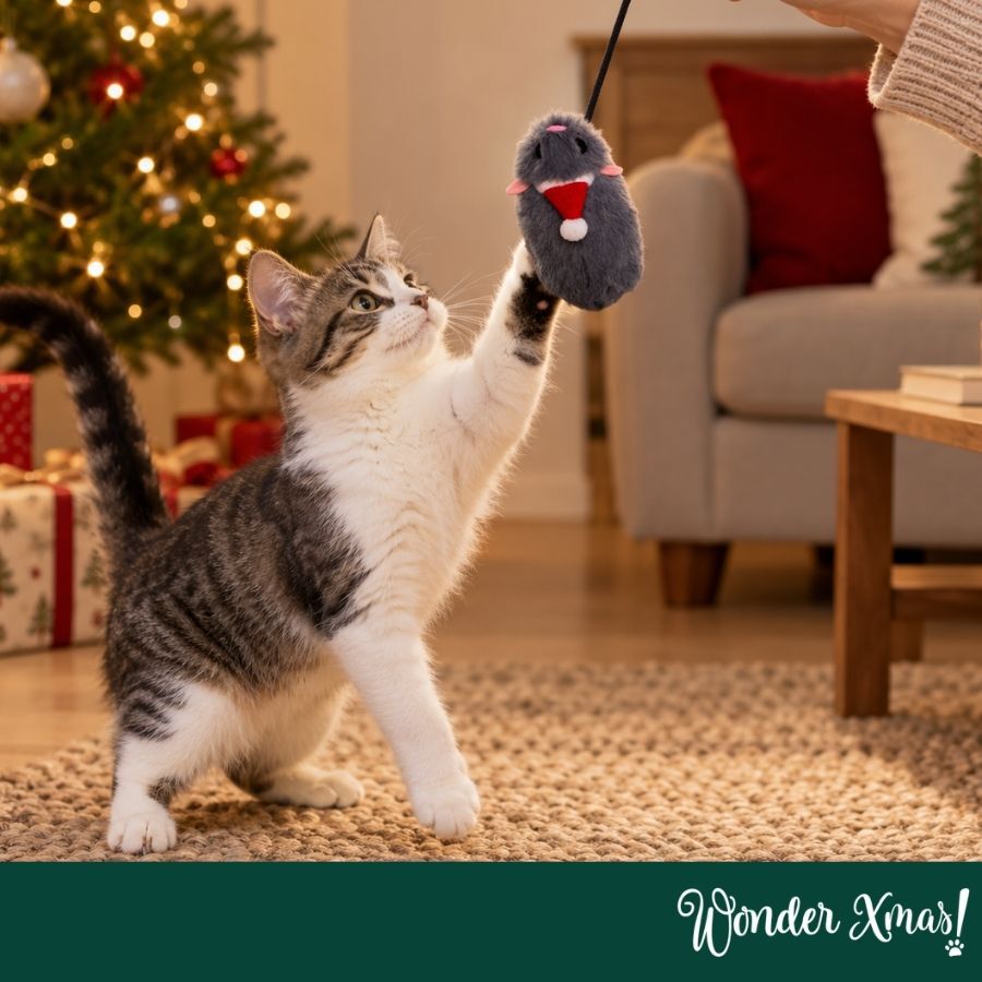 Wonder Christmas Rat&oacute;n Juguete para gatos, , large Imagen numero 2