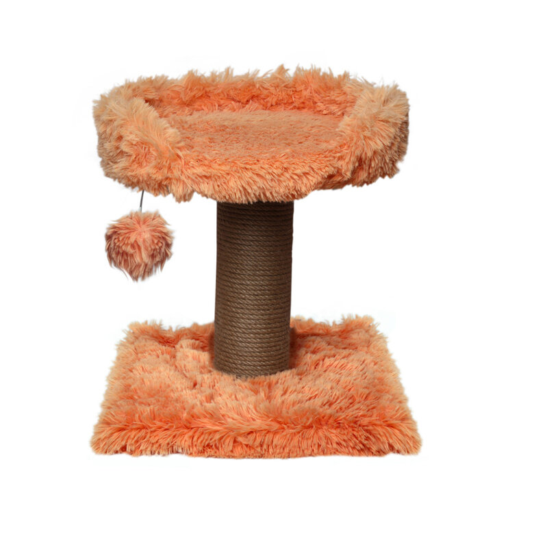 Catshion Flora Poste Rascador con Cama Durazno para gatos, , large image number null