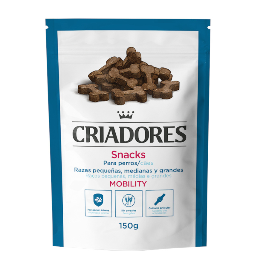 150 g Criadores Bocaditos Adult Mobiltity de Salm&oacute;n para perros, , large Imagen numero 1