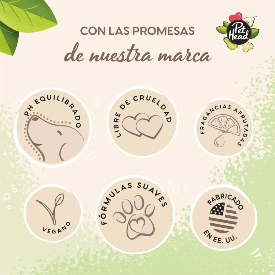 Pet Head champ&uacute; de pera para cachorros, , large Imagen numero 5