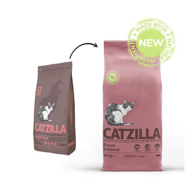 Catzilla Adult Salmón pienso para gatos