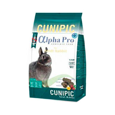 Cunipic Adult Alpha Pro Grain Free comida para conejos