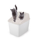 All For Paws No Mess Caja de Arenero Cubierto Beige para gatos, , large image number null