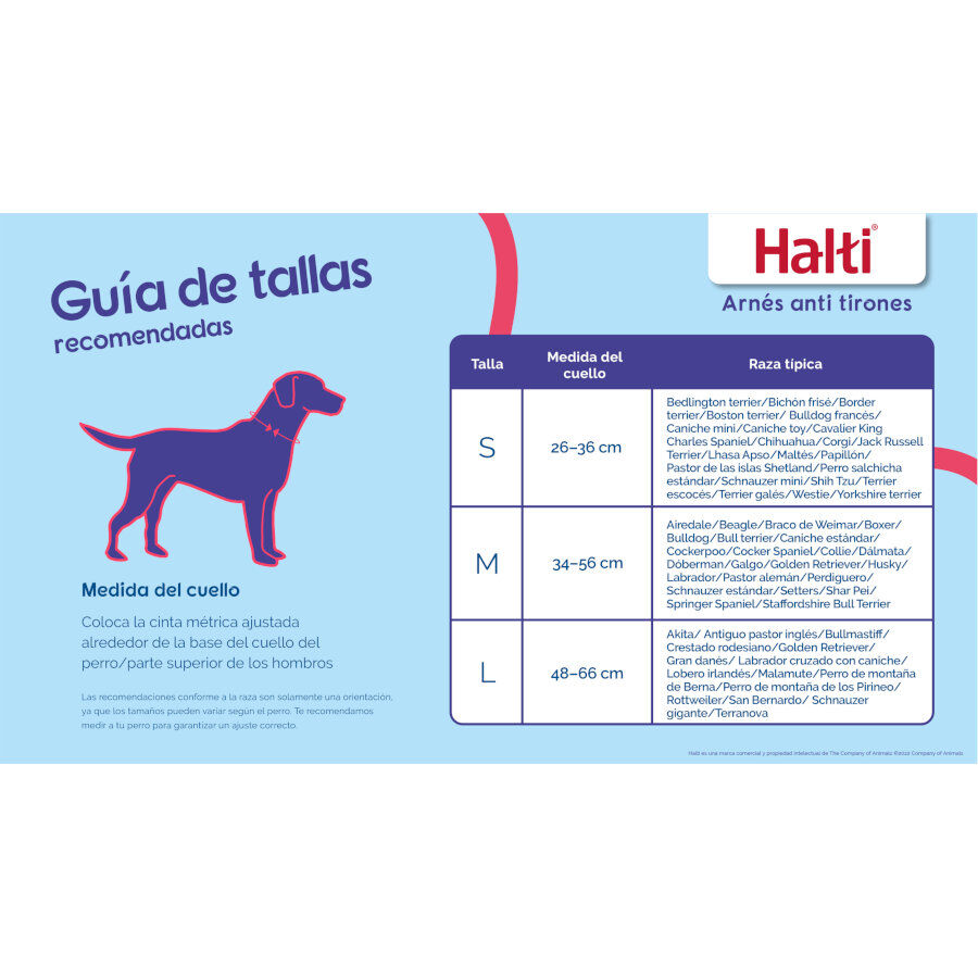 Halti Arnés antitirones negro para perros thumbnail