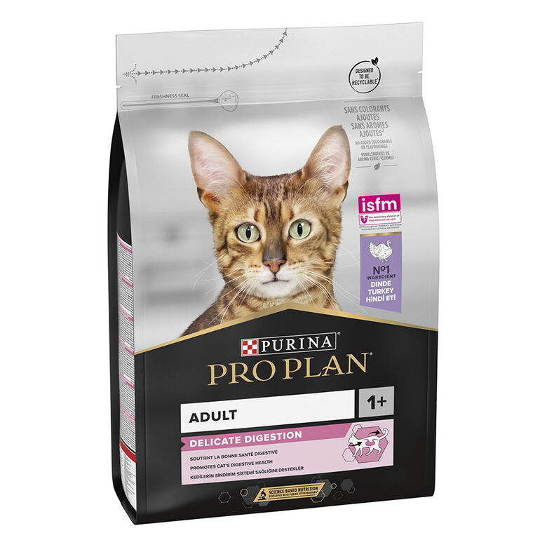 Pro Plan Adult Delicate Digestion pavo pienso para gatos thumbnail