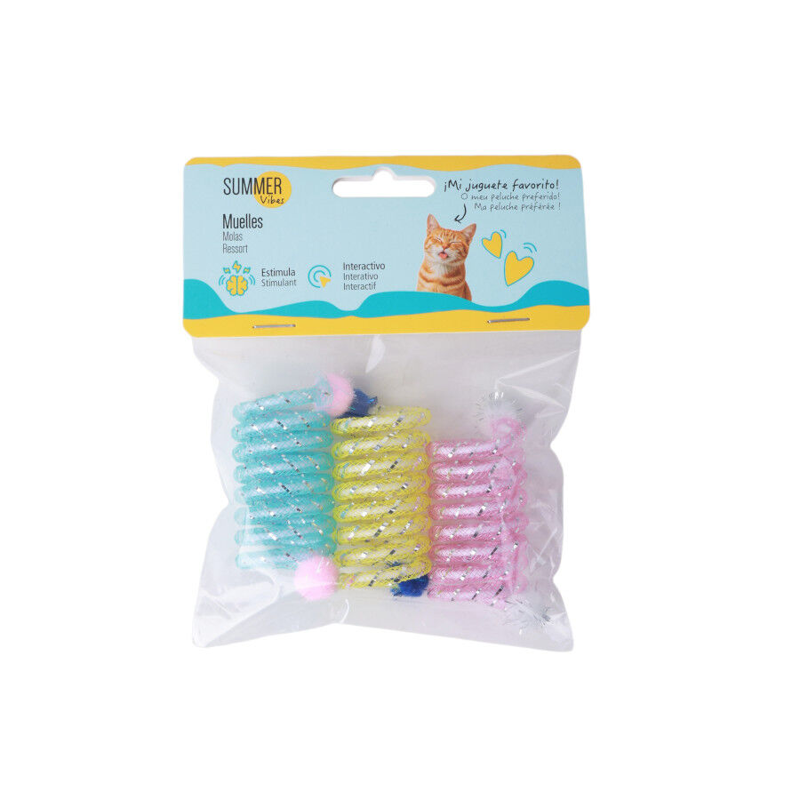 Summer Vibes Pack Muelles Juguete para gatos, , large Imagen numero 5