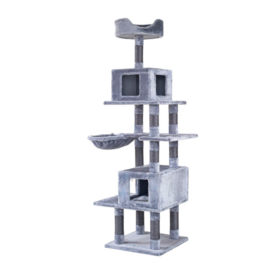 Freedog Rascador Fortress Lux Gris para gatos, , large Imagen numero 2