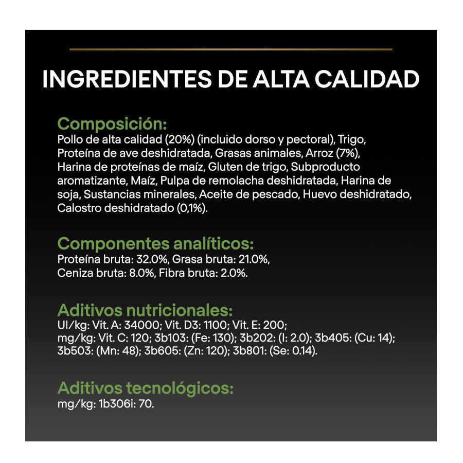 Pro Plan Puppy Small y Mini Pollo pienso para cachorros thumbnail